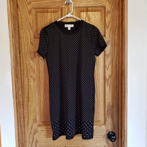 Michael Kors Studded T-shirt Dress Womens Sz S/P.